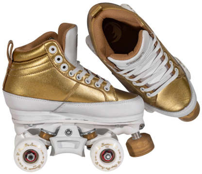 CHAYA - Gold Kismet Barbiepatins Park Roller Skates