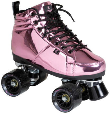 CHAYA - Pink Laser Roller Skates