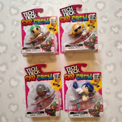 TECH DECK - Sk8 Crew Fingerboards 