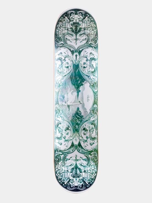 DELTA - Green Dishes 8.0" Skateboard Deck