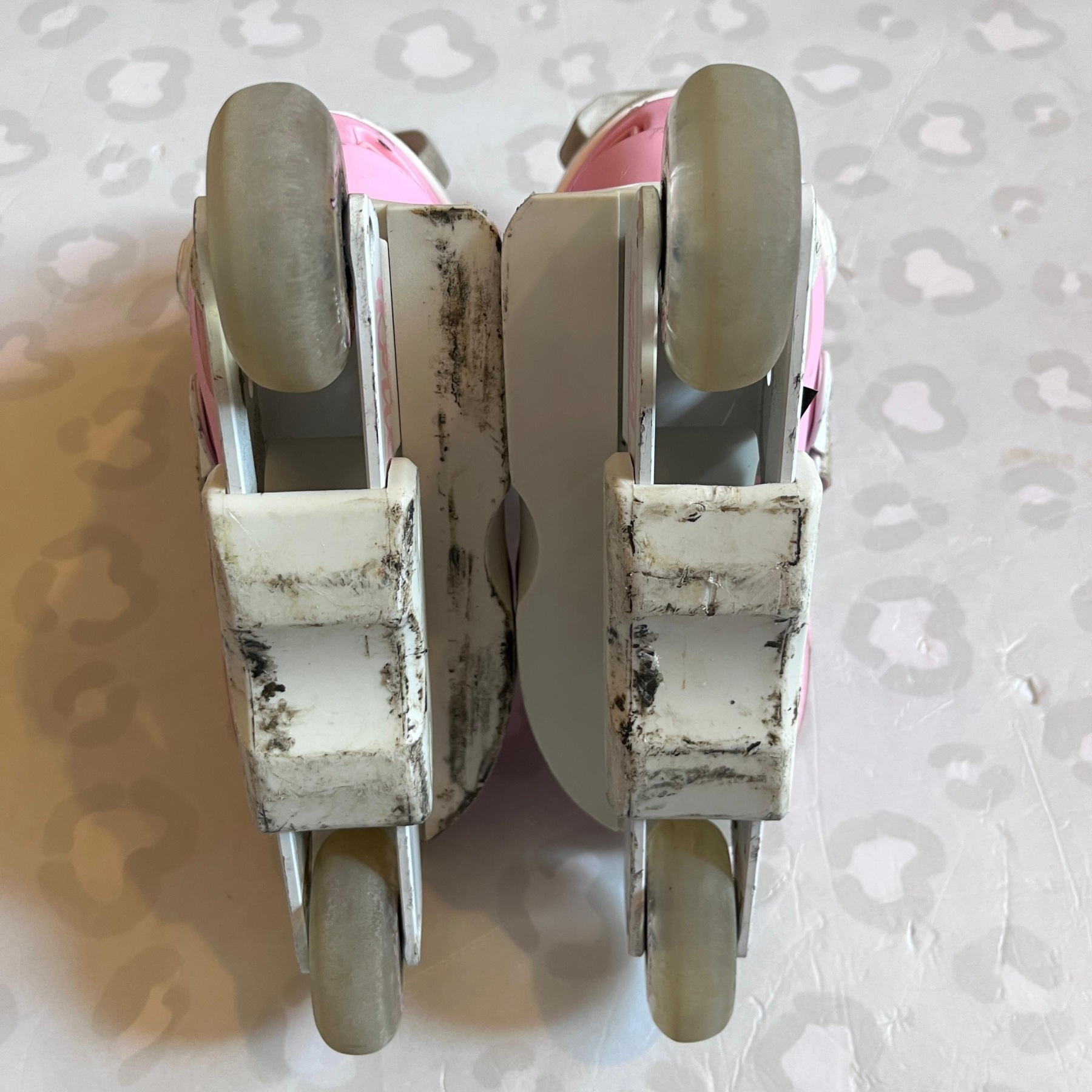 ROLLERKIDZ - A Series Pink Kids Adjustable Aggressive Inline Skates (EU32-35 / USED)