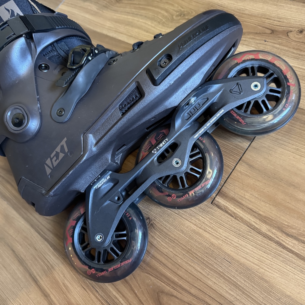 POWERSLIDE - Custom Next 100 Urban Inline Skates (EU46-47 / Brown / Recall Liner)