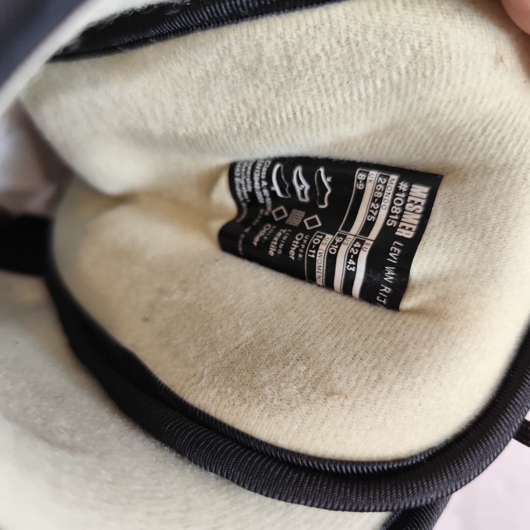 MESMER - Black/Tan Inline Skate LIners