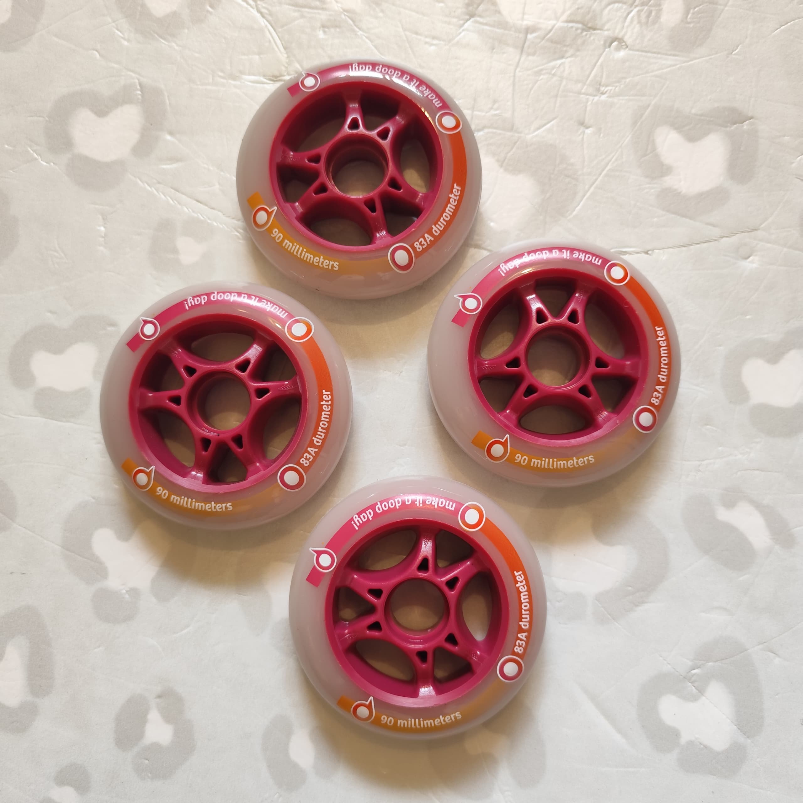 POWERSLIDE - Dusk 90mm / 83a Inline Skate Wheels