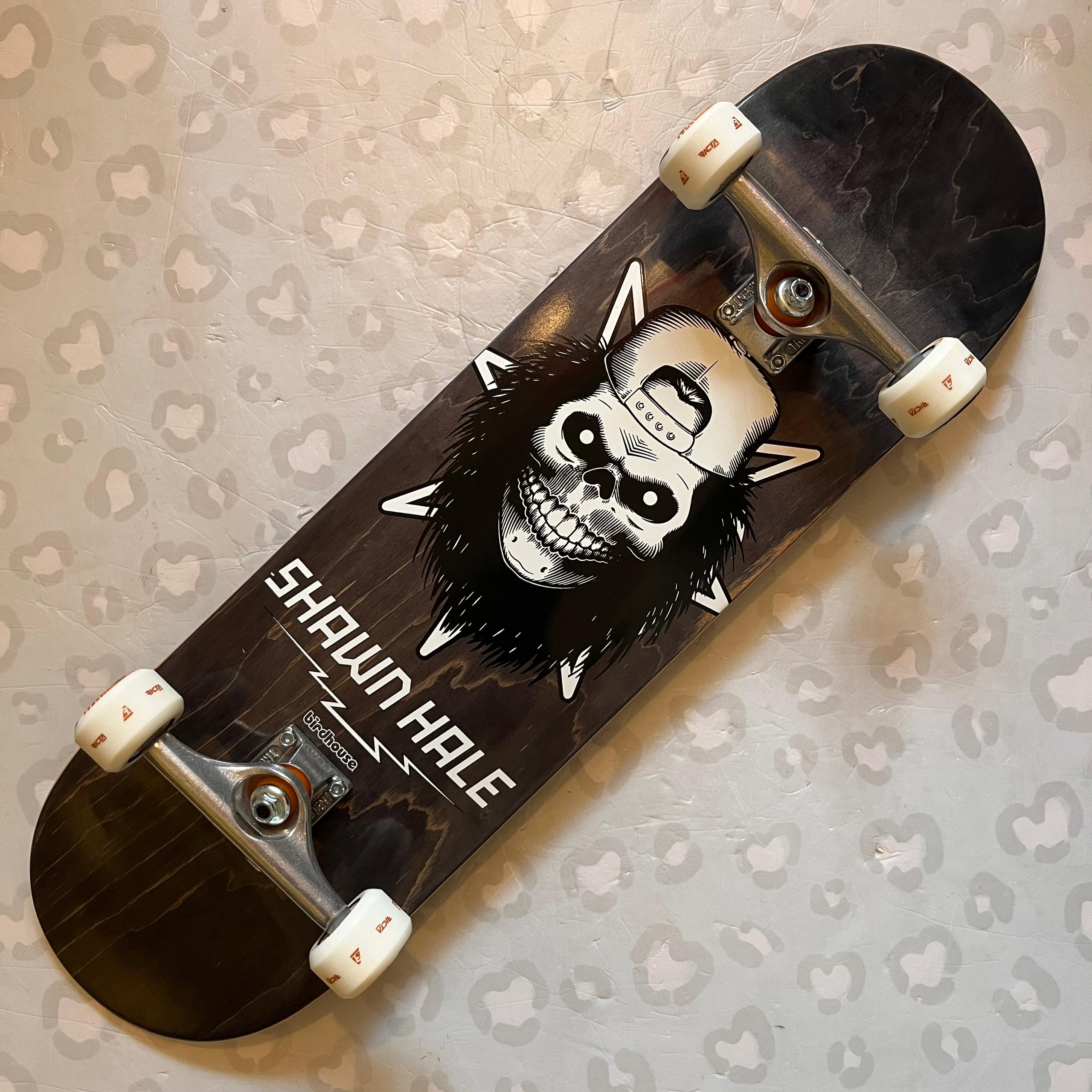 BIRDHOUSE - Hale Skull Dark 8.63" Complete Skateboard (Independent + Ricta Promo)
