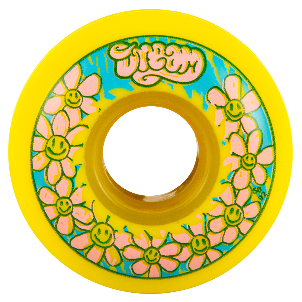 DREAM - Daisy Yellow 58mm/92a Aggressive Inline Skate Wheels