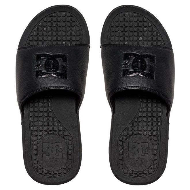 DC SHOES - Bolsa (Triple Black) Slides Sandals