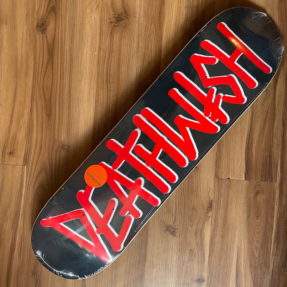 DEATHWISH - Deathspray Red (8" / 8.25" / 8.5") Skateboard