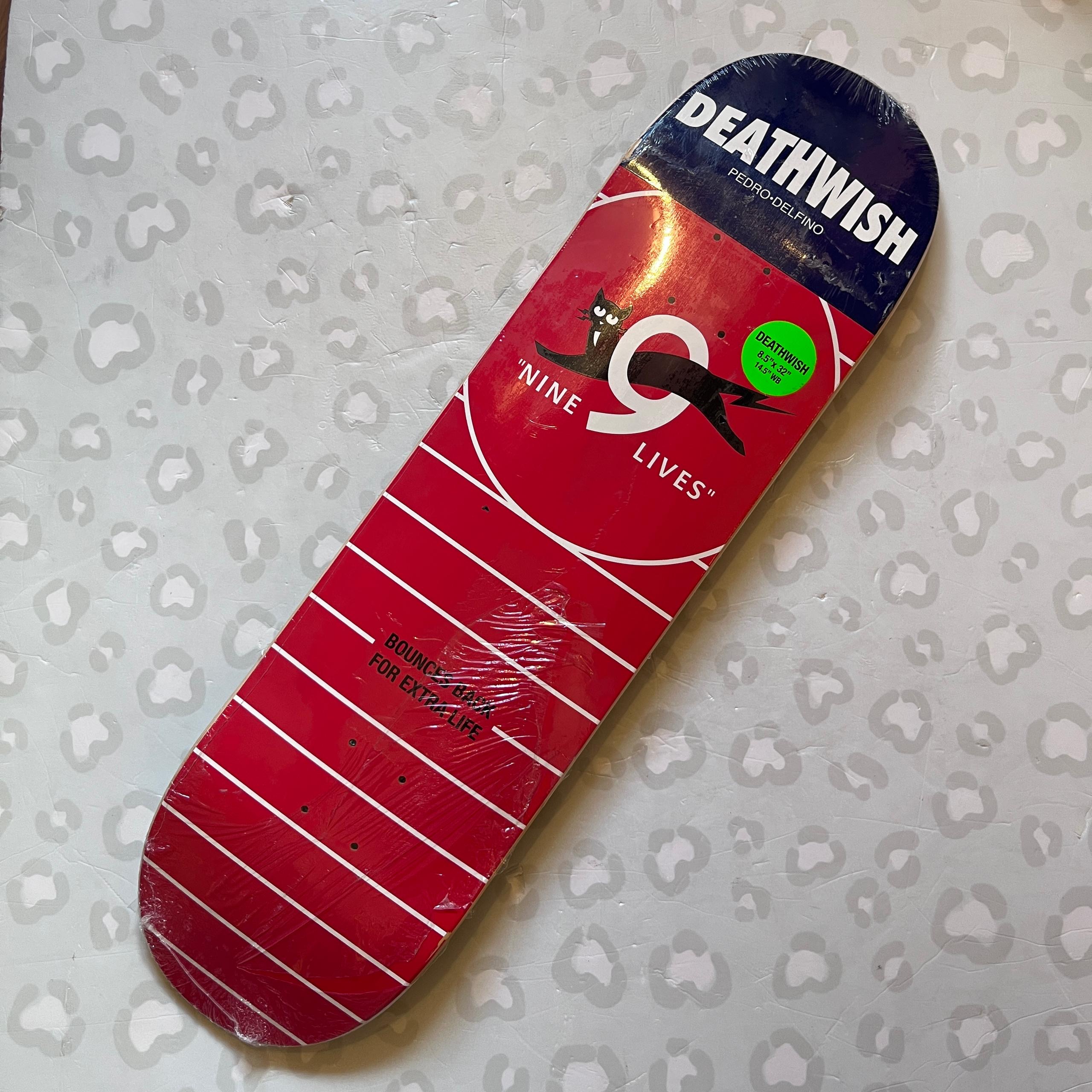 BAKER - Delfino Nine Lives 8.5" Skateboard Deck