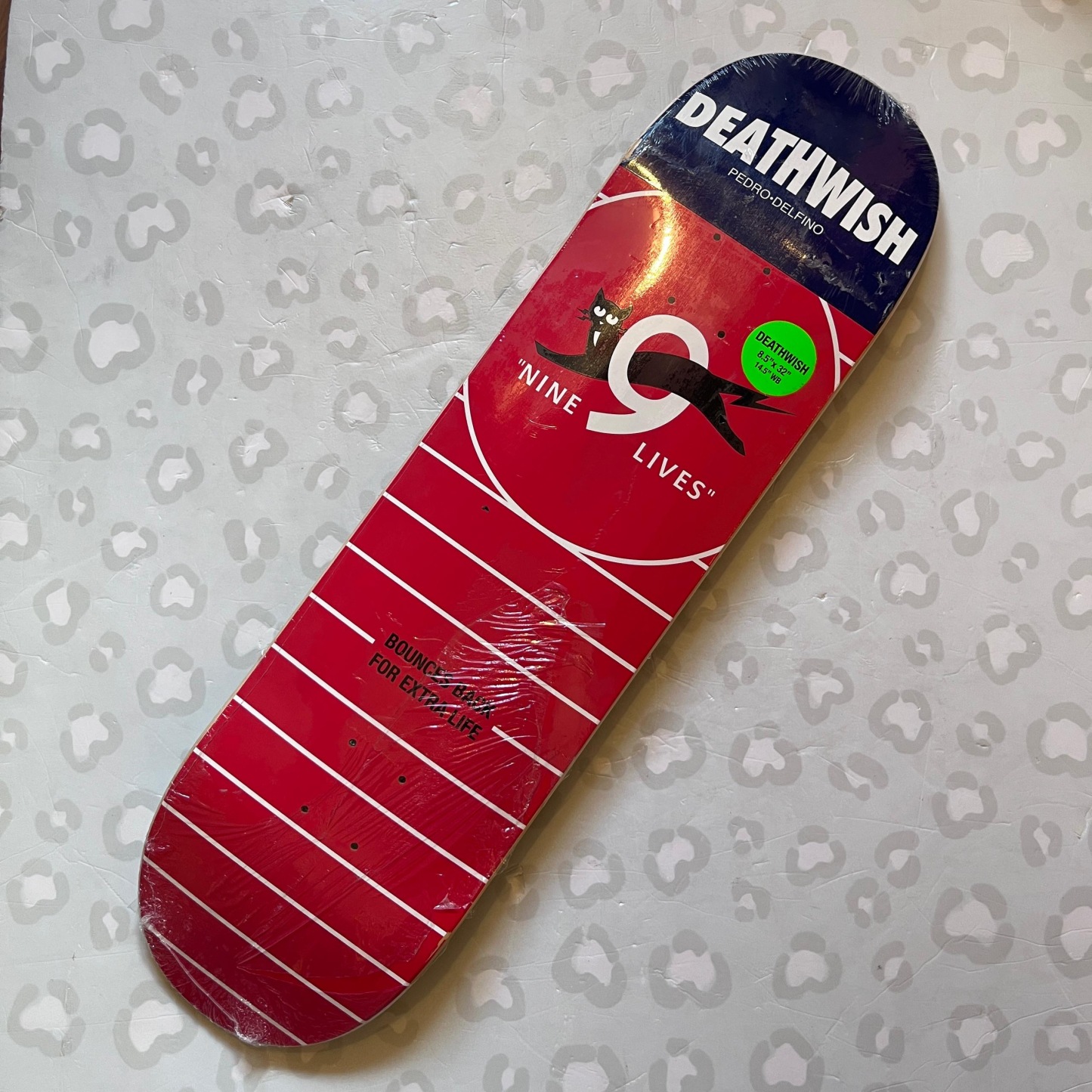 BAKER - Delfino Nine Lives 8.5" Skateboard Deck