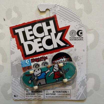 TECH DECK - Plastic Single 30mm Fingerboards (Delta Set)