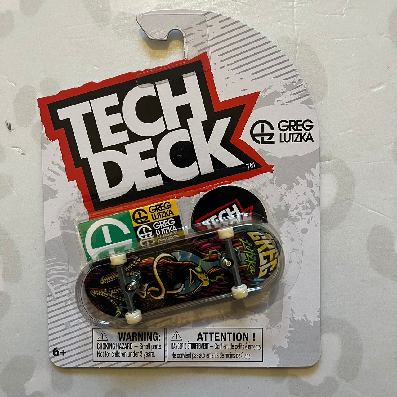 TECH DECK - Plastic Single 30mm Fingerboards (Delta Set)