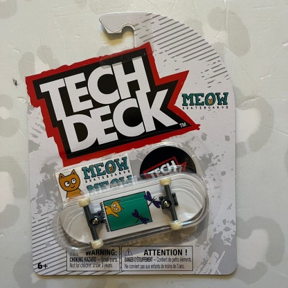 TECH DECK - Plastic Single 30mm Fingerboards (Delta Set)