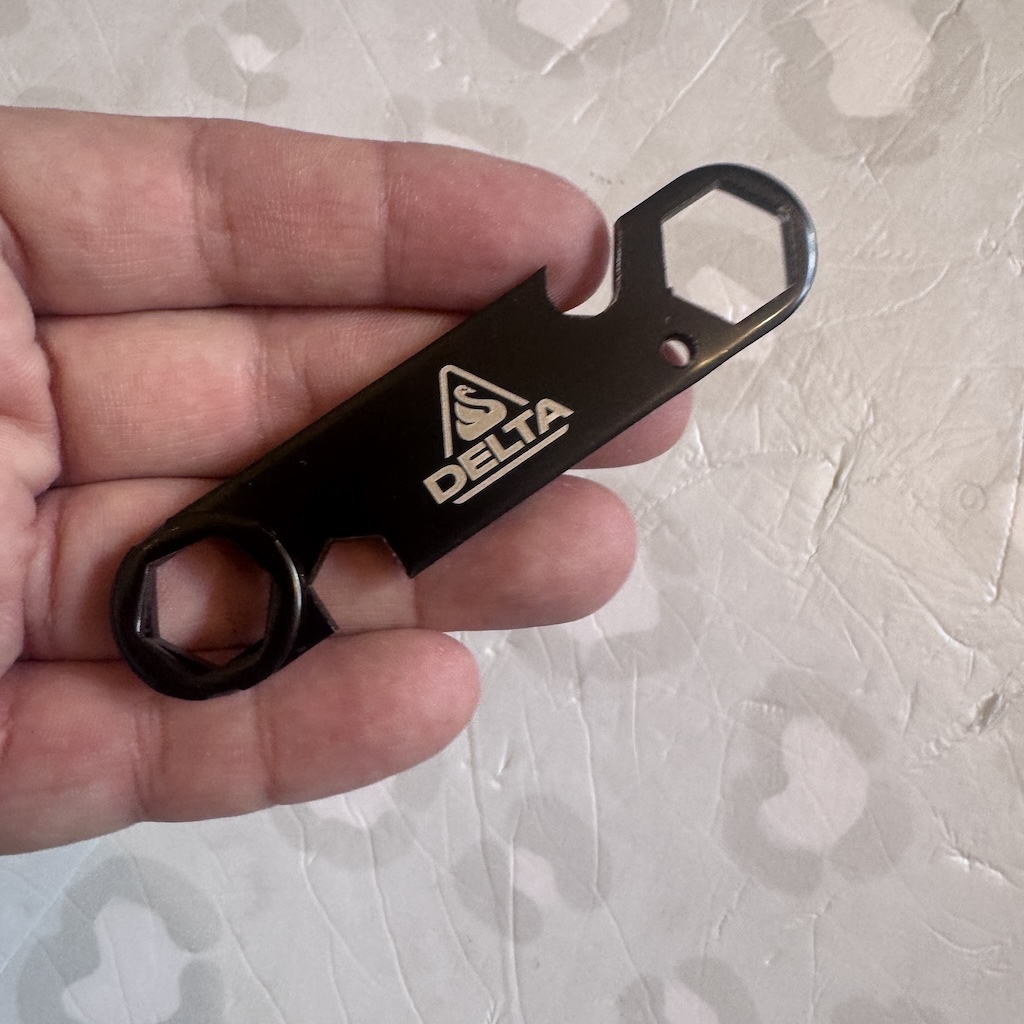 DELTA - Laser Logo Mini Skateboard Tool
