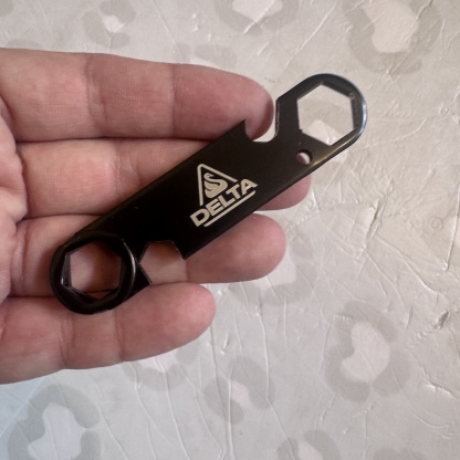 DELTA - Laser Logo Mini Skateboard Tool