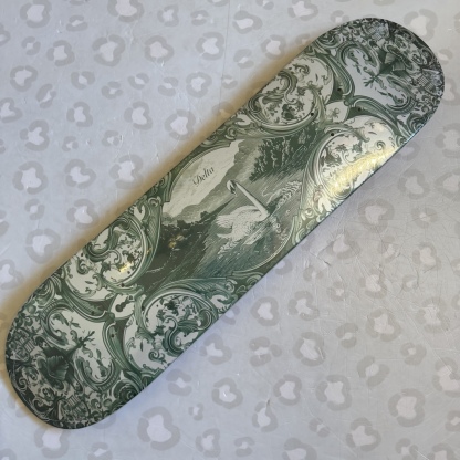 DELTA - Green Dishes 8.0" Skateboard Deck
