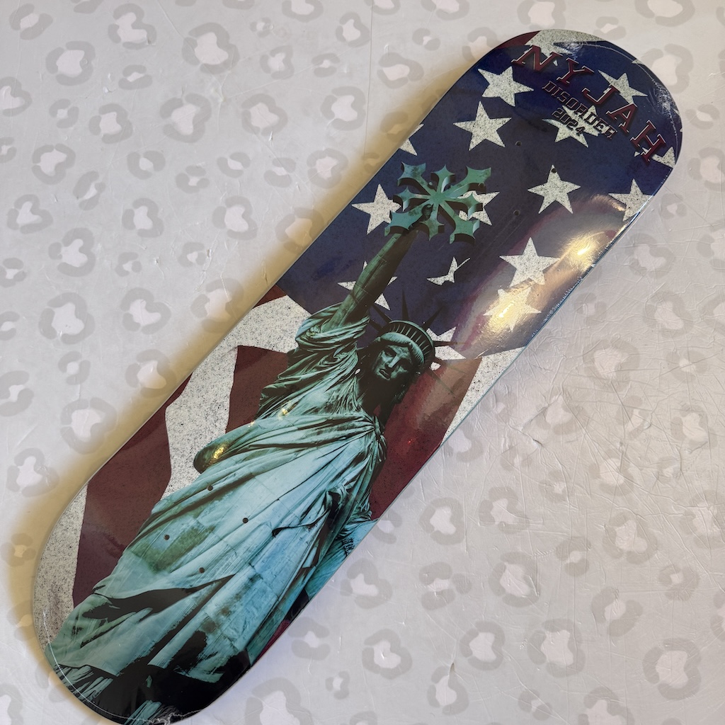 DISORDER - Nyjah Statue Of Chaos 8.3" Skateboard Deck