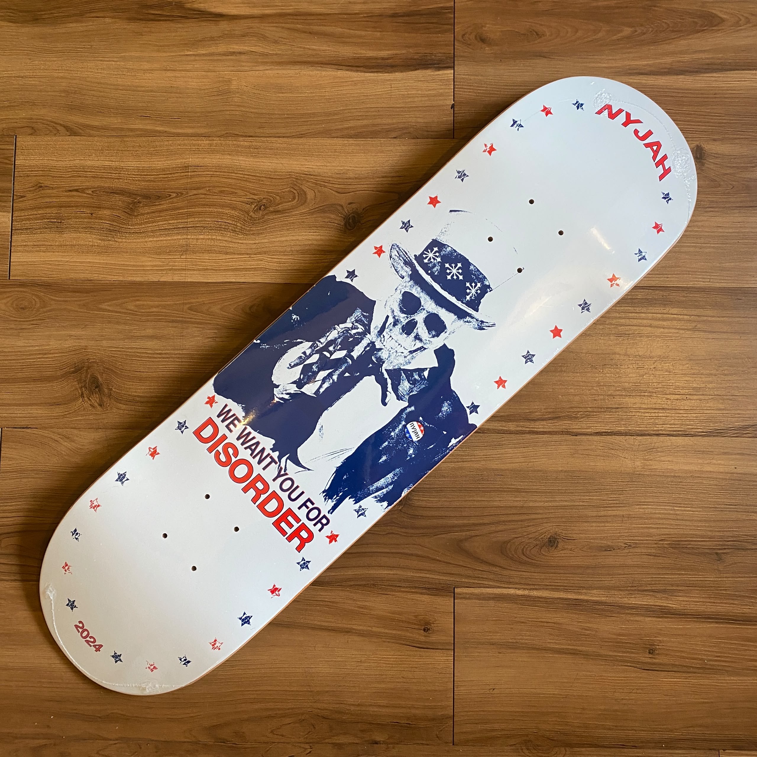 DISORDER - Nyjah We Want You 8.25" Skateboard Deck