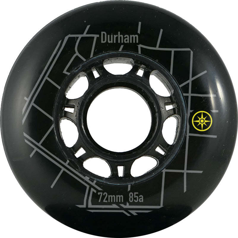 COMPASS - 72mm/85a Durham Inline Skate Wheels