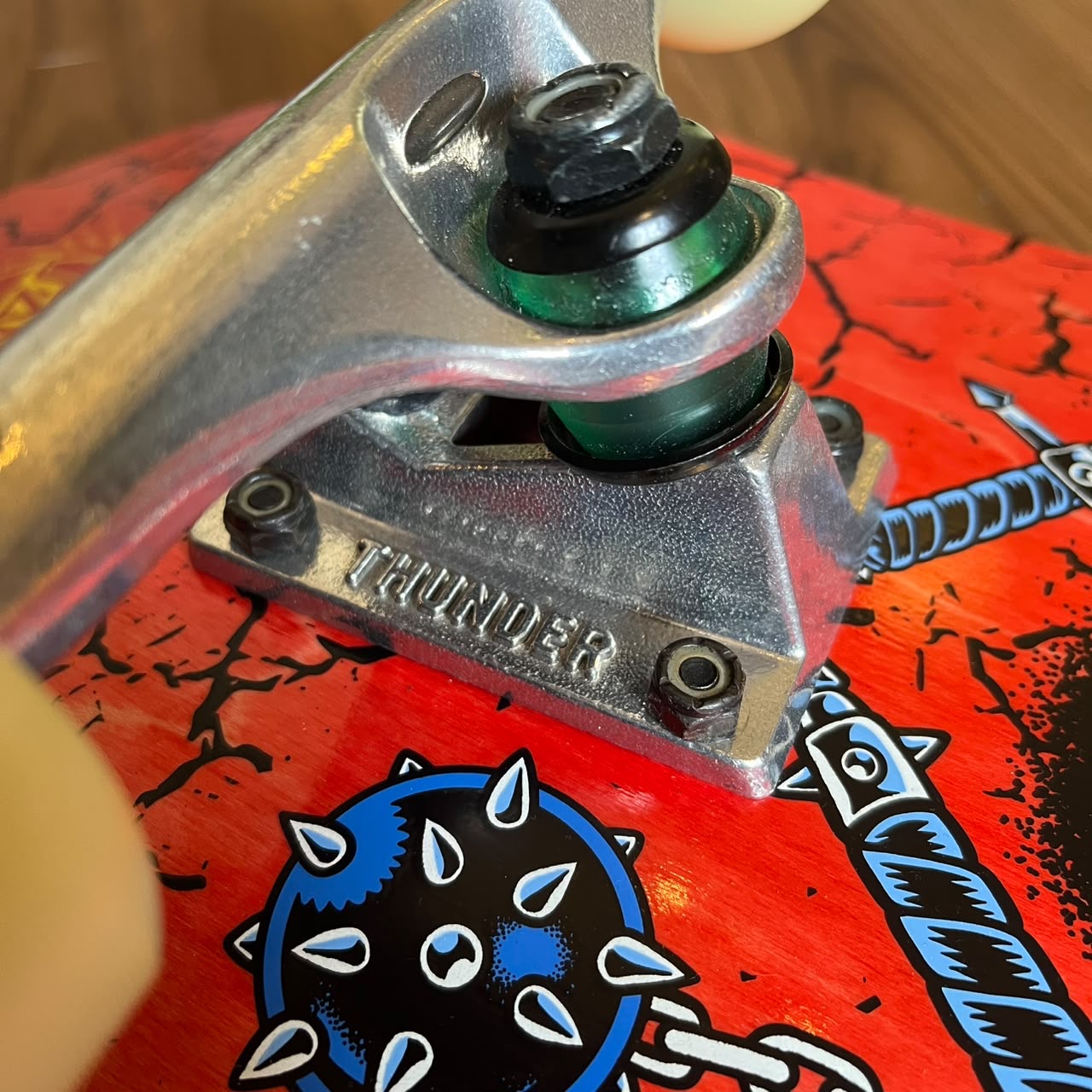 SANTA CRUZ - Stranger Things Hellfire Club 8.25" Complete Skateboard (Thunder + BD Promo)