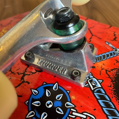 SANTA CRUZ - Stranger Things Hellfire Club 8.25" Complete Skateboard (Thunder + BD Promo)