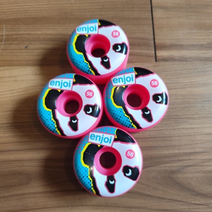 ENJOI - 1985 Pink 65mm Cruiser Skateboard Wheels