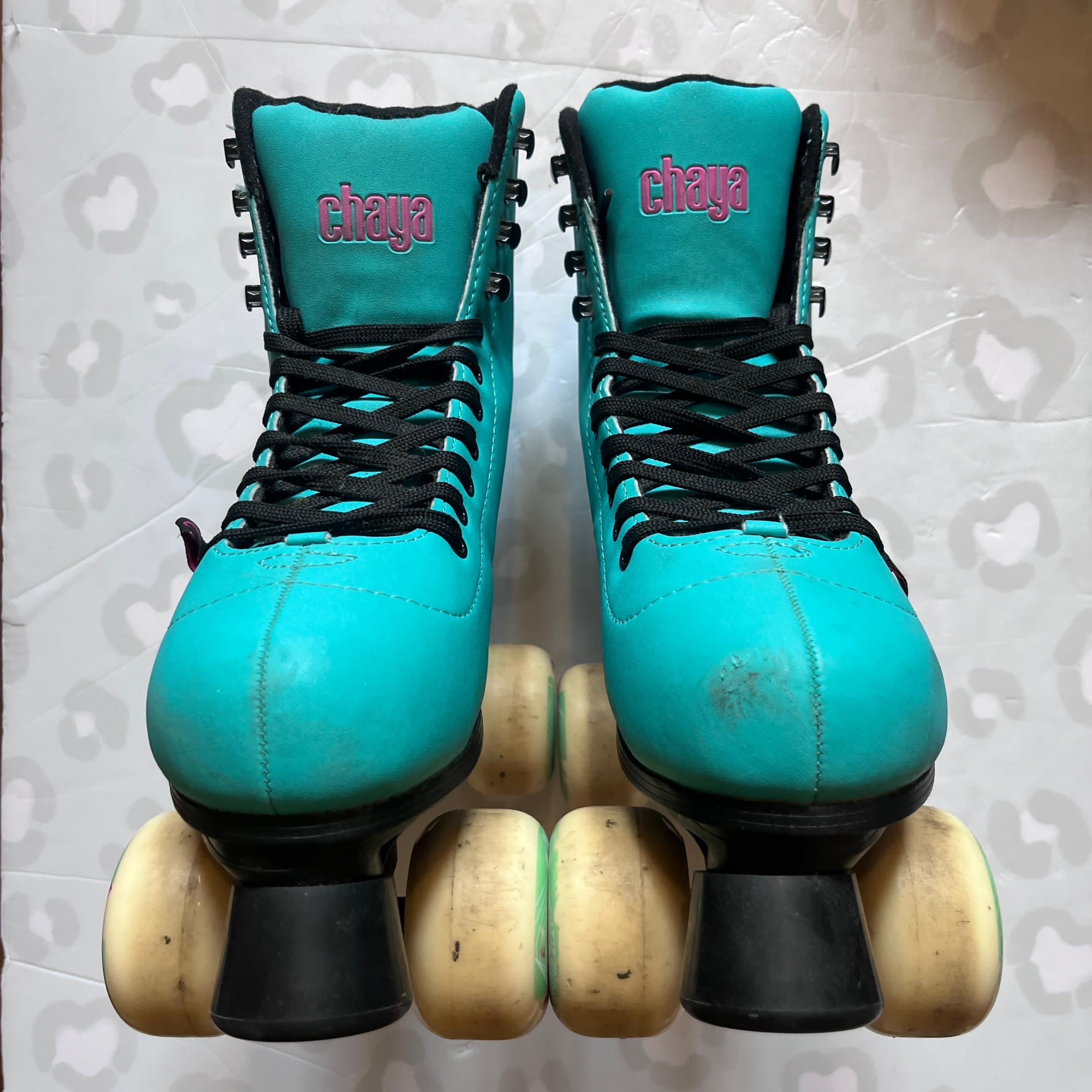 CHAYA - Bliss Turquoise Adjustable Quad Roller Skates (EU35-38 / USED)