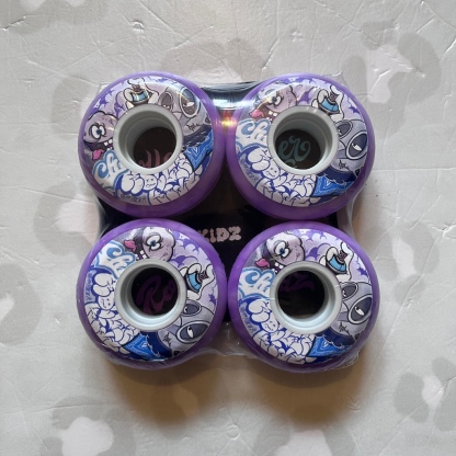ROLLERKIDZ - Chi Purple 58mm/90a Aggressive Inline Skate Wheels