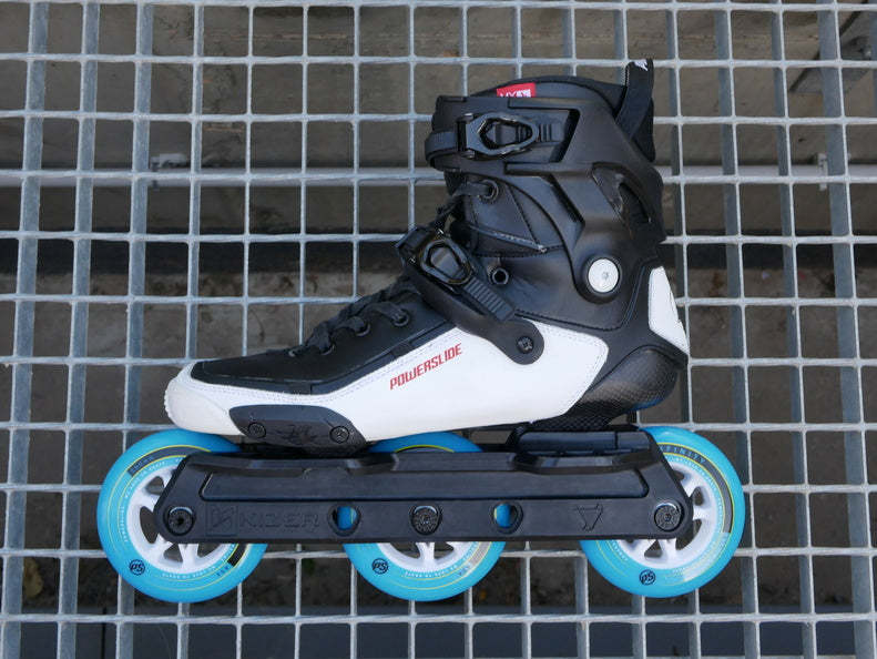 KIZER - Black Flux Trinity 4x90/3x100 Inline Skate Frames