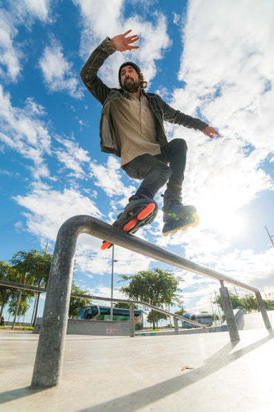 KIZER - Black Flux Trinity 4x90/3x100 Inline Skate Frames