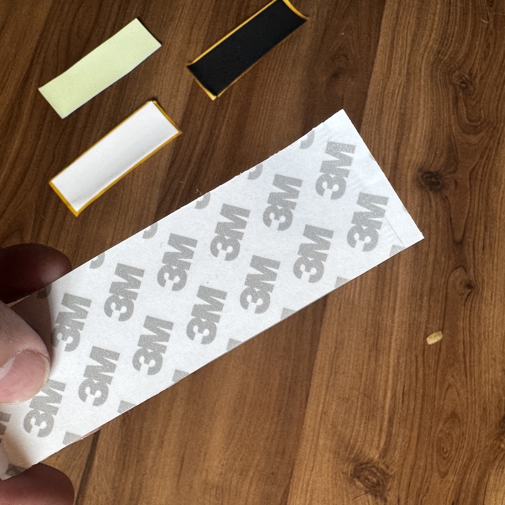 BLANK - Fingerboard (Black / White / 3M Clear / Glow In The Dark) Fingerboard Foamtape