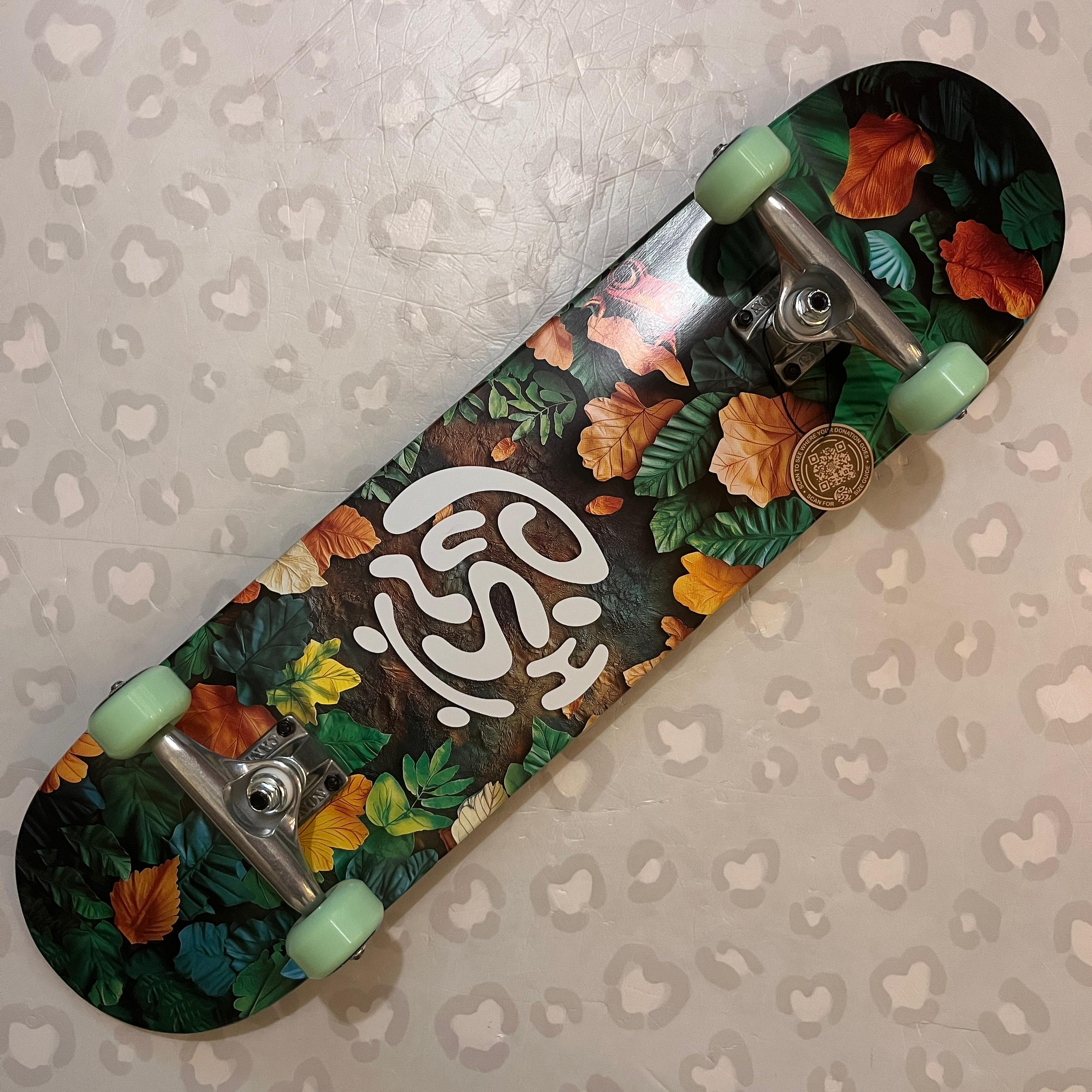 PUSH - Forest Green 7.75" Complete Skateboard