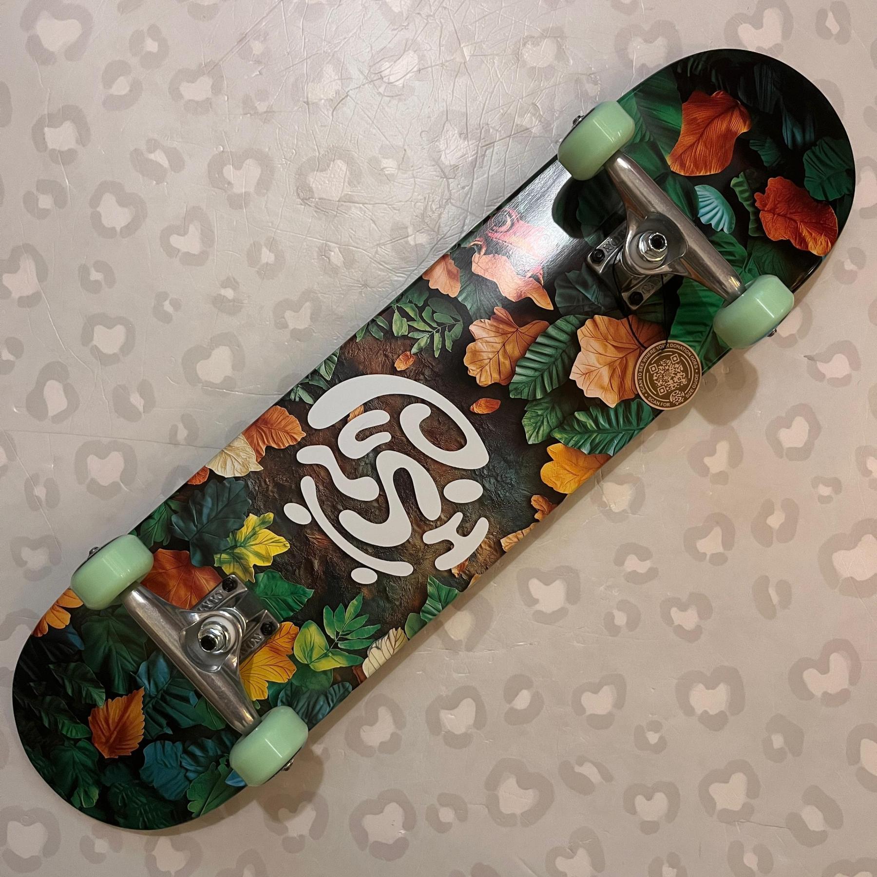 PUSH - Forest Green 7.75" Complete Skateboard