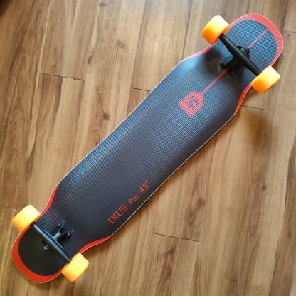 DIUS - 45" Grampus Pro Dancing Complete Longboard (Duster Promo)