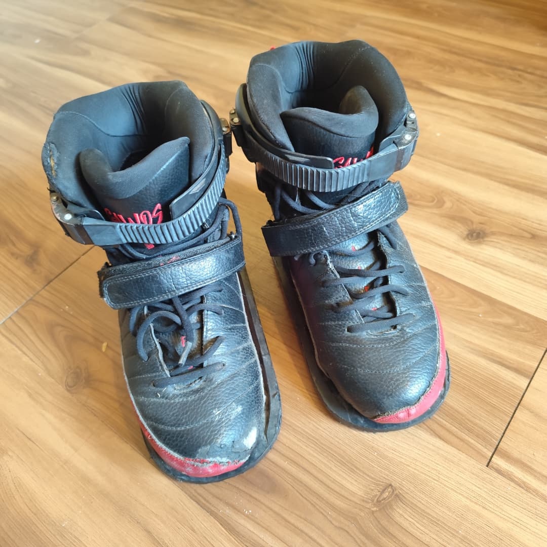 GAWDS - FM IV Black Aggressive Inline Skate Boots (USED / 