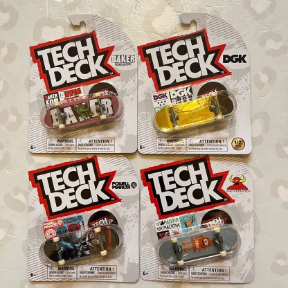 TECH DECK - Plastic Single 30mm Fingerboards (Gamma Set)