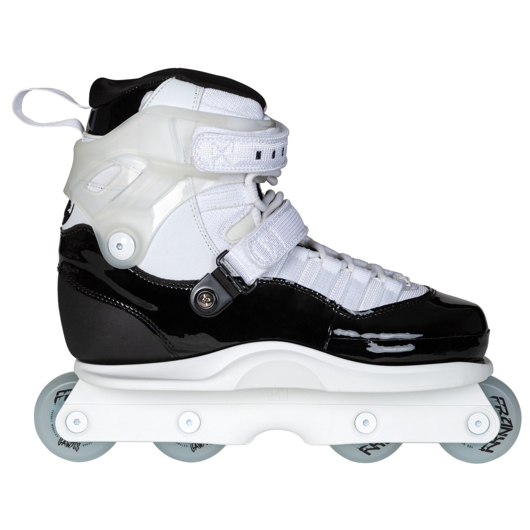 GAWDS - FM5 White/Black Aggressive Inline Skates