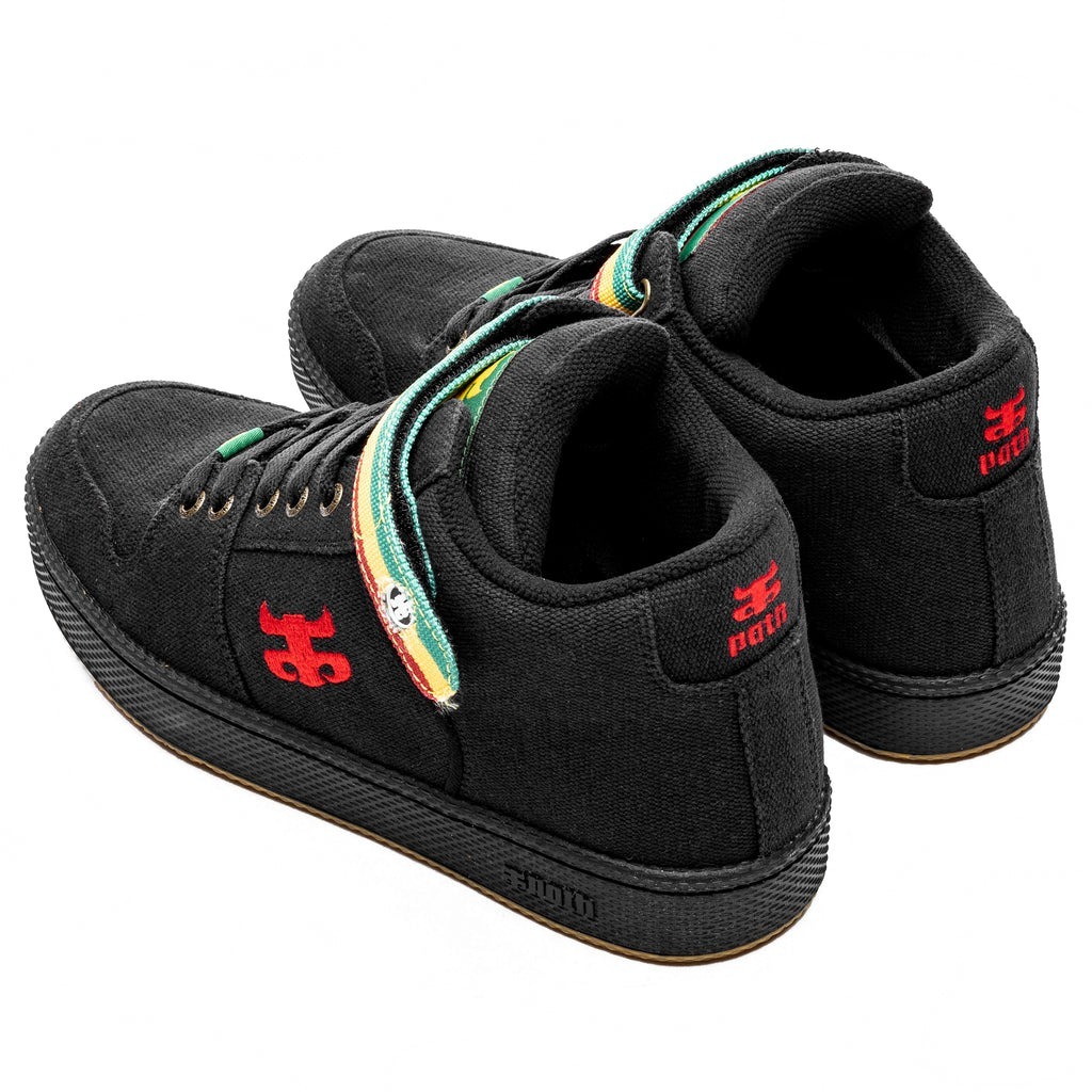 IPATH - Grasshopper (Black Hemp Rasta) Skate Shoes