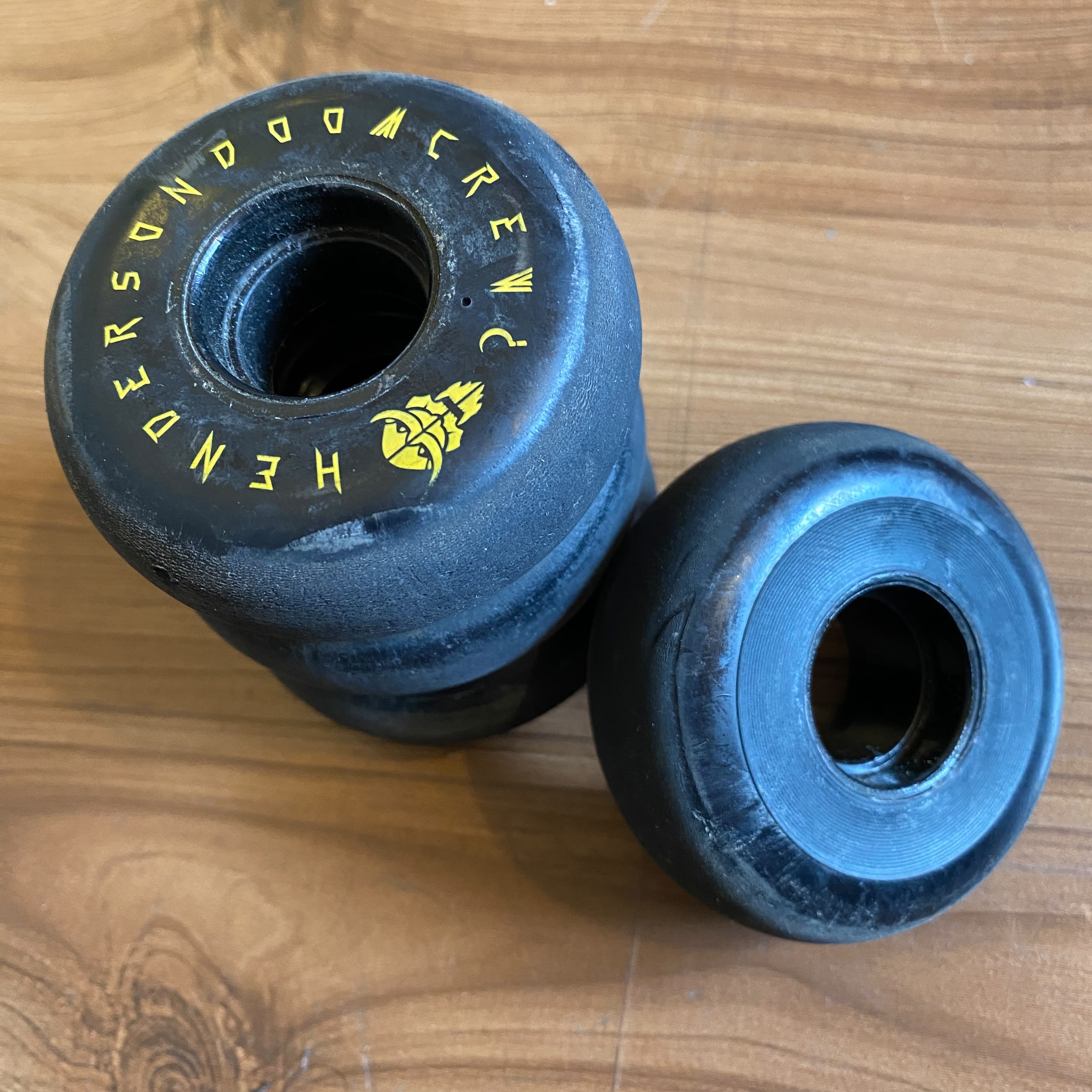 RAZORS - Henderson 64mm Black Aggressive Inline Skate Wheels (USED)