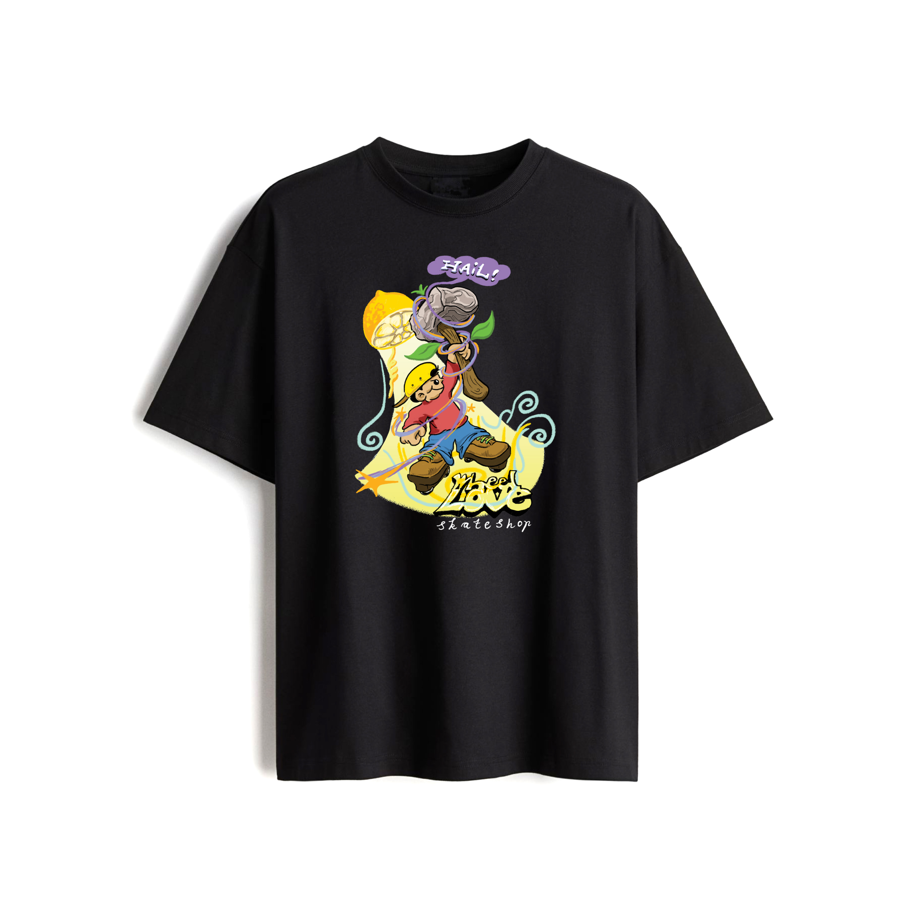 WHEEL LOVE - Hammer Hail Signature T-Shirt