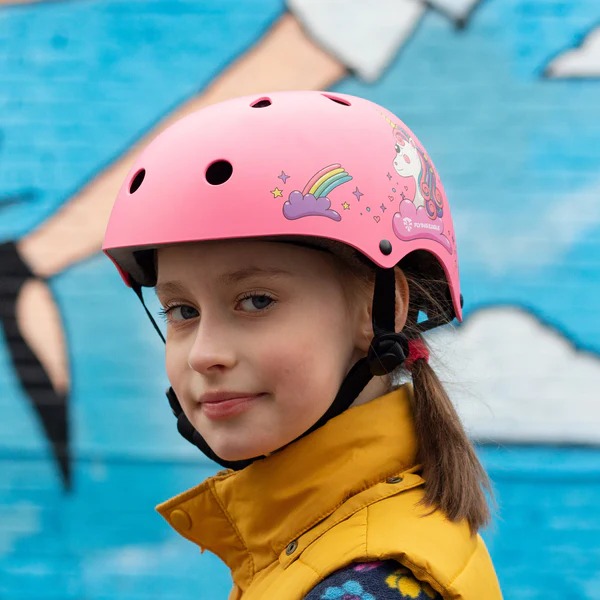 FLYING EAGLE - Pink Rider Kids Helmet