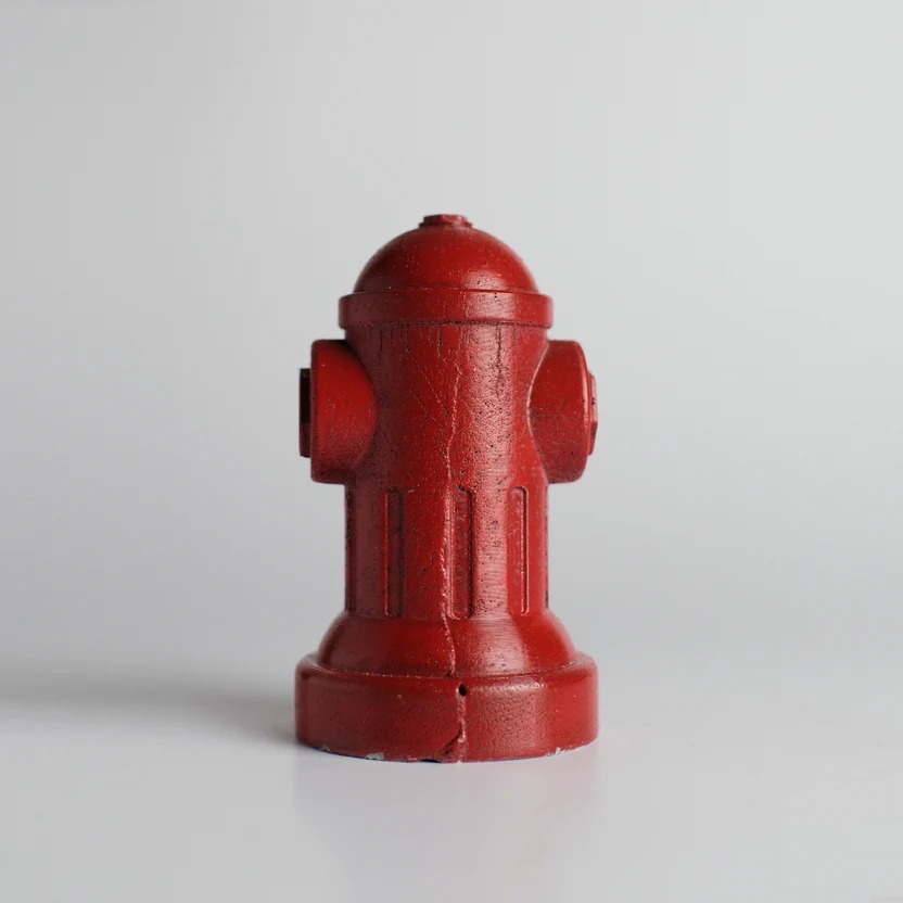 STONECUTT - Hydrant (Red) Concrete Fingerboard Obstacle