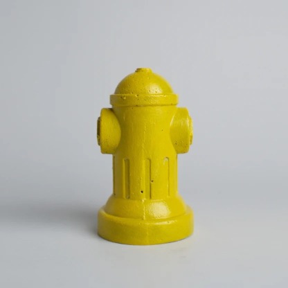 STONECUTT - Hydrant (Yellow) Concrete Fingerboard Obstacle