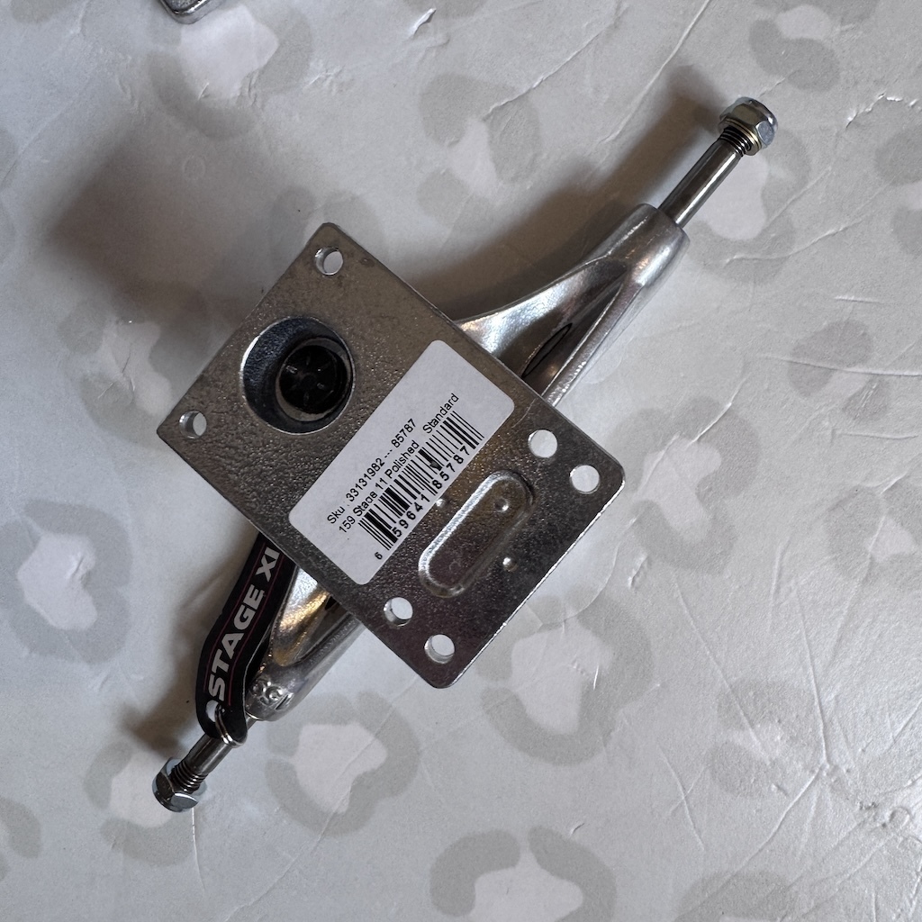 INDEPENDENT - Stage 11 Silver Forged Hollow Skateboard Trucks (Size 159 & 169)