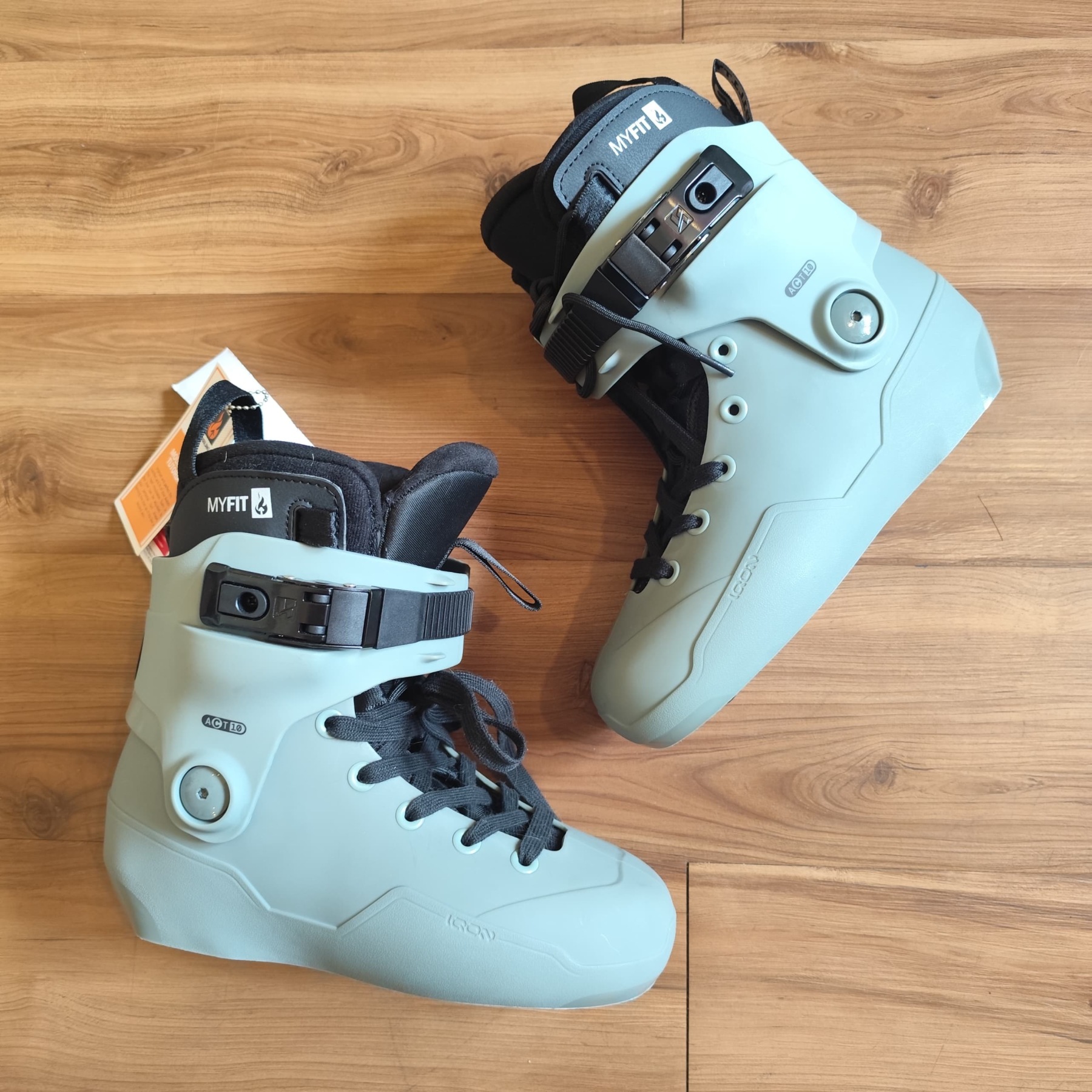 IQON - ACT Team Grey Boot Only Inline Skates