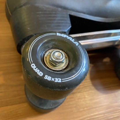 IMPALA - Black Quad Roller Skates (EU41 / USED) 