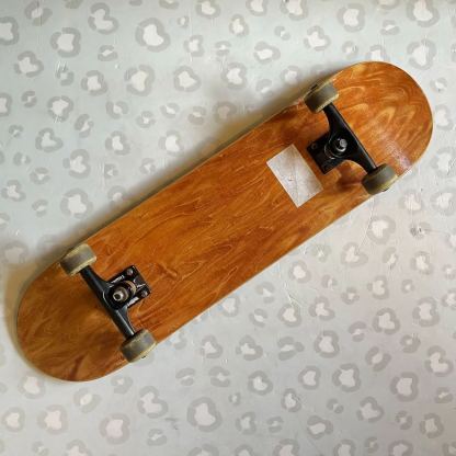BLANK - 8.0" Brown Complete Skateboard (USED)