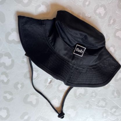 TKSB - Black Twill Jungle Bucket Hat