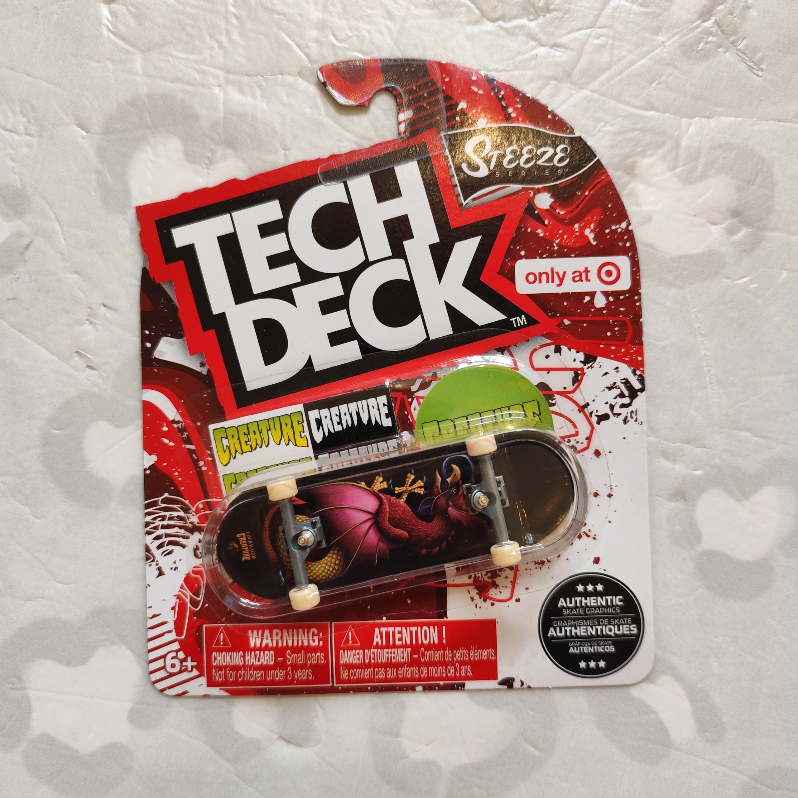 TECH DECK - Steeze 2 Plastic Single 30mm Fingerboards