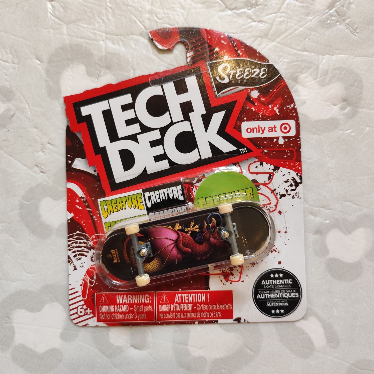 TECH DECK - Steeze 2 Plastic Single 30mm Fingerboards